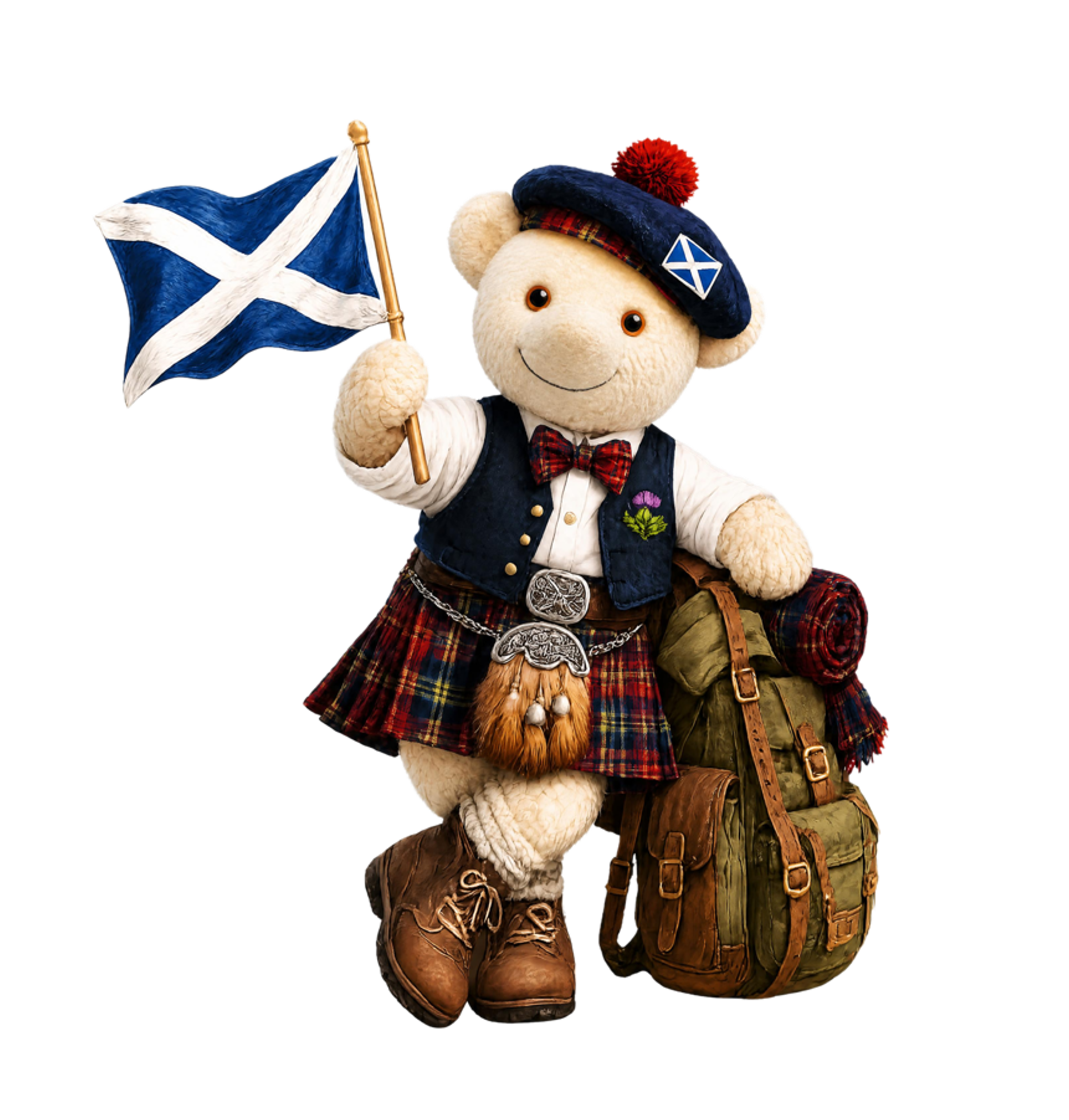 Teddy in Scotland